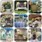 Sage Green Balloon Garland Arch Kit - 124Pcs Oh Baby Shower Eucalyptus Garland, Retro Olive Green,Peach White and Gold Latex Balloons Arch Kit for Baby Shower,Jungle Birthday,Bridal Shower Decorations